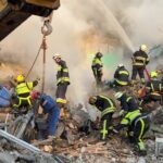 Russian Missile and Drone Attack Kills at Least 4 in Kyiv